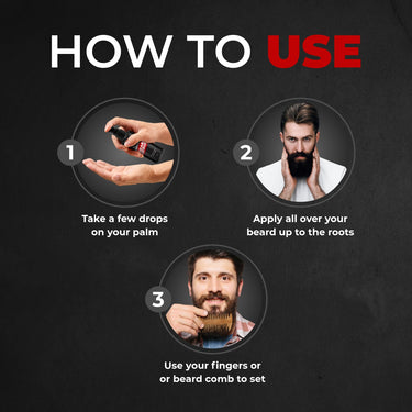 Beardo Beard Serum, 50 ml | Daily use beard serum for men | Softens and Smoothens Rough Beard | Gives Healthy look to Beard | Shiny and Nourished Beard